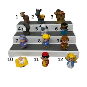 Fisher Price Little People Christmas Nativity Figures PICK YOUR OWN Sold Separately Mary Joseph Jesus Angel Donkey Camel Sheep Wise Man Cow
