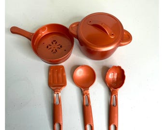 Step2 Pretend Play Kitchen Replacement Interactive Dishes Boil Pot & Pan Set