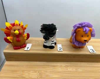 Tú eliges los animales sensoriales táctiles de Fisher-Price.