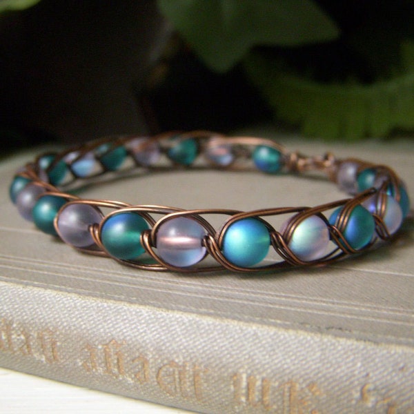 Copper Wire Bracelet Etsy