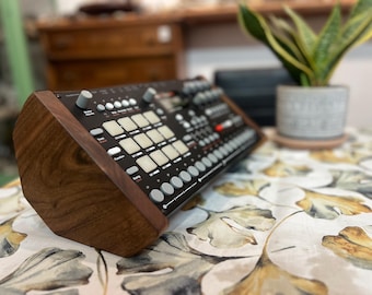 Elektron Analog Rytm MKI Stand – Solid Walnut, Handmade in Italy,  Decksaver Ready