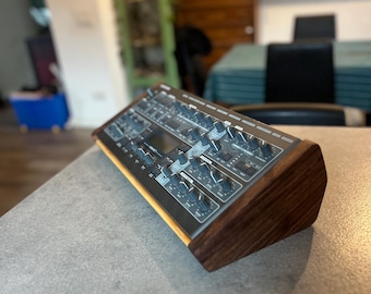 Access Virus TI MK1 MK2 Walnut Stand | Handmade Wooden Synth Stand | Premium Desktop Studio Accessory