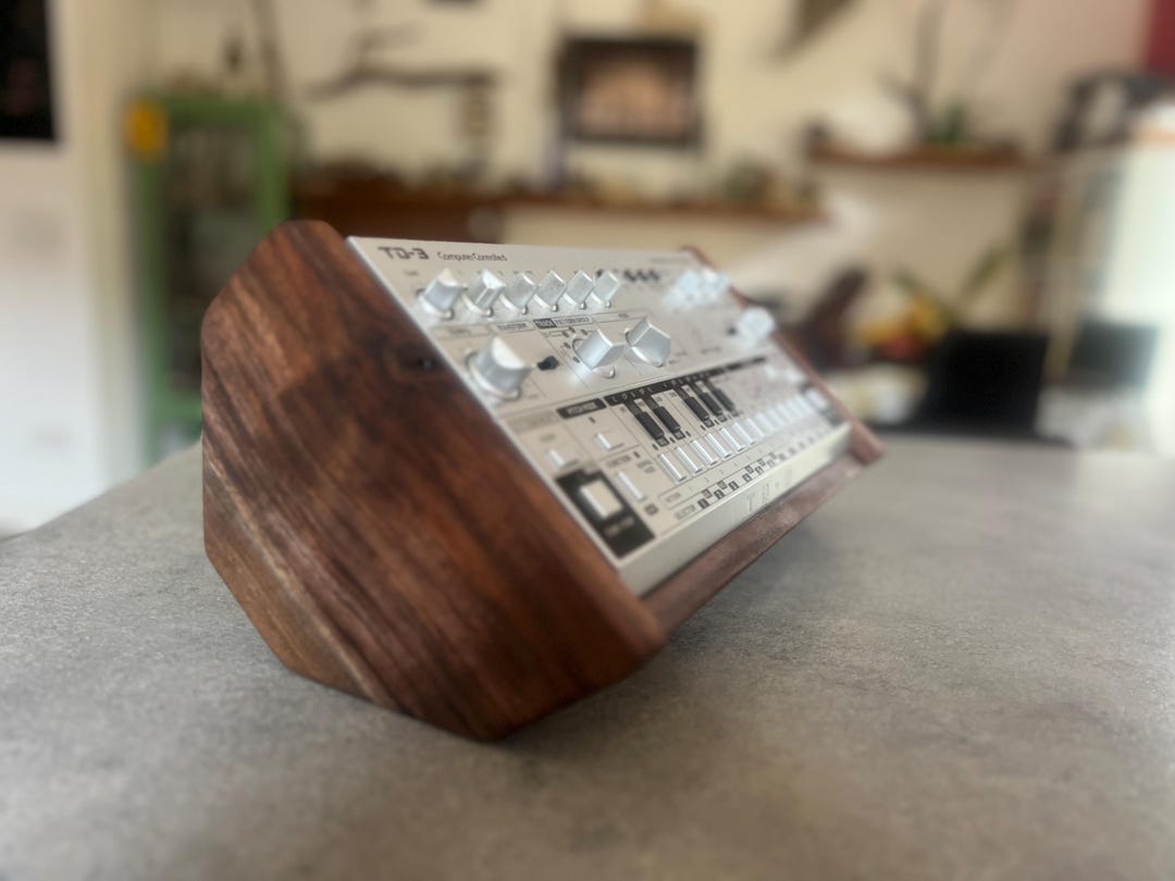 Behringer TD3 & RD6 Stand (walnut Wood) - Etsy