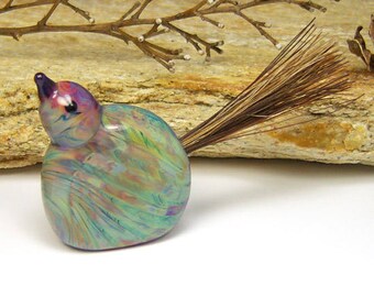 Lampwork Sculpture - Wyld Thingz - Bird