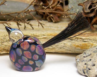 Lampwork Sculpture - Wyld Thingz - Bird