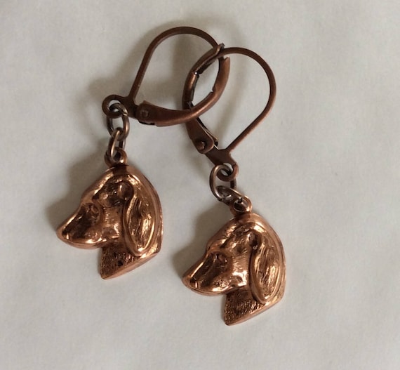 Labrador earrings outlet