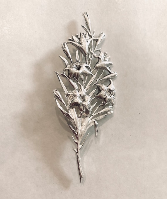 Broche Ancienne Art Nouveau Plaque Or - FR Broche Ancienne Art Nouveau Plaque Or - FR