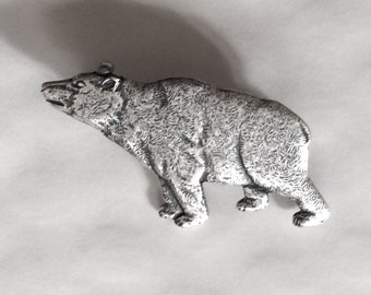 アクセサリー HARPO Silver  Animal Brooch Bear This item is unavailable - Etsy