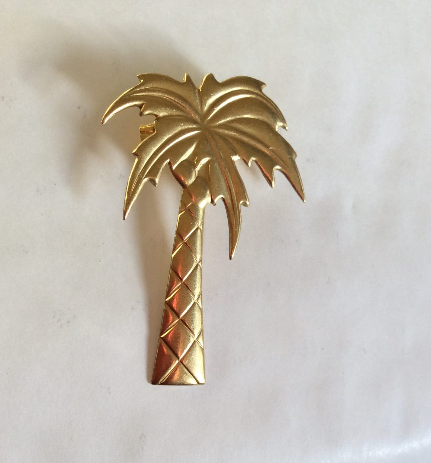 Mini Palm Tree Brooch - Broche Mini Palmier – Bijoux de Passy