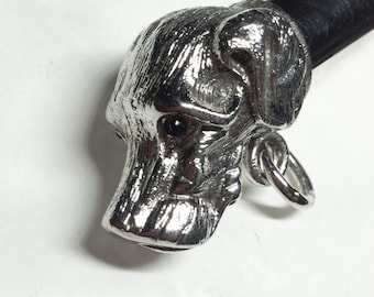 Dog Whistle New Vintage Silver Plated Puppy Training Dog Pendant