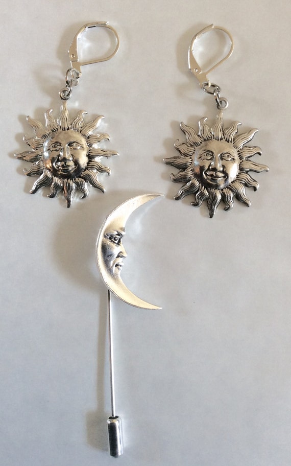 Orecchini Luna Crescente e Stella - GIOIELLERIA PACELLI
