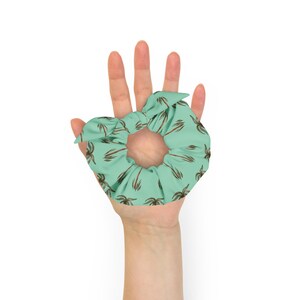 Tropical Recycled Scrunchies- Beach hair scrunchies, summer scrunchies