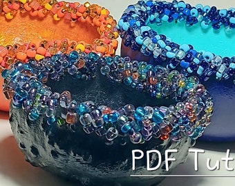 Instant Download Beaded Mini Gourd Bowl Instructions Beaded Elegance PDF Instructions