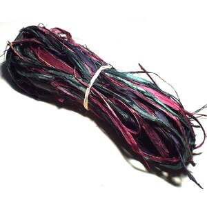 Dyed Hibiscus Fiber Multicolored Pine Needle Basket Accent Coiling Basketry Natural Bark Long Fibers Cordage Twining Gourds Baskets image 1