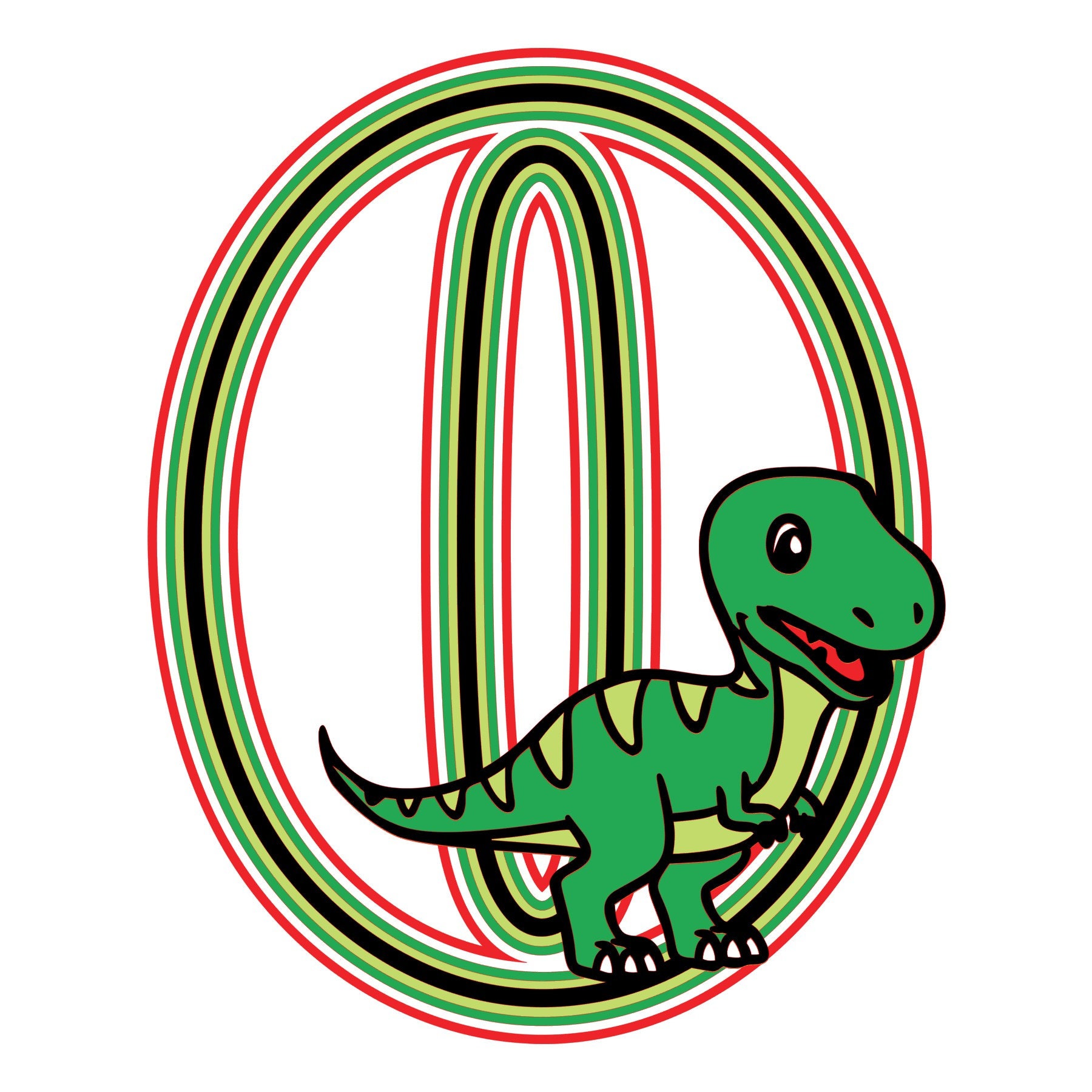 3D Layered T-rex Alphabet & Numbers SVG, DXF, PNG (digital File) - Etsy