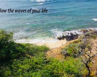 Inspirierendes Zitat Print: Positive Affirmationen, Motivationskunst
