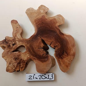 21&quot;x20&quot; olive wood slab, olive wood for epoxy resin table, Live Edge Raw olive wood, Olive wood slice, olive wood for diy, olive wood piece