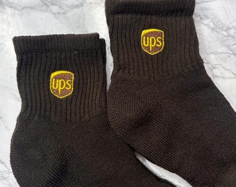 UPS Brown Driver Socks