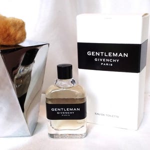 Miniature GENTLEMAN av GIVENCHY * Ny * Eau de Toilette för män * 6 ml / 0,20 fl.oz * Full * Ask * Ny * Samlarobjekt * Vintage