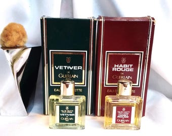 Habit Rouge by Guerlain, 6.8 Fl Oz 200 Ml Eau De Toilette EDT