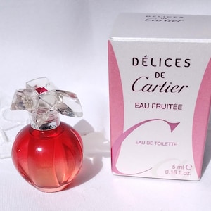 Vintage Mini Cartier Perfume Bottle - Etsy