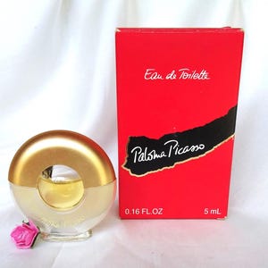 Rare Miniature Perfume PALOMA PICASSO * 5 ml/ 0.17 fl.oz * Eau de Toilette for women * Full * Box * Collection * Vintage 1984