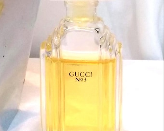 グッチ No 3 (1985) - 15ml 香水エキス - スプラッシュ - ヴィンテージ