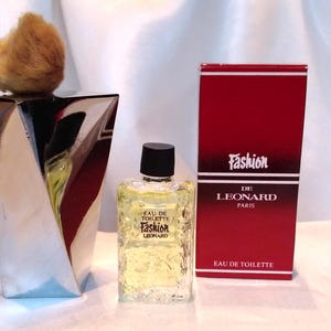 Miniatur-Parfüm FASHION von LEONARD * Herren Eau de Toilette * 5 ml / 0,17 fl.oz * Voll * Box * Neuzustand * Kollektion * Vintage