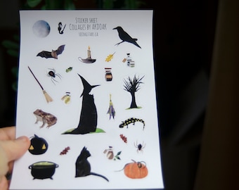 Halloween Sticker Sheet