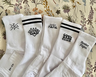 Vatertagssocken | bester Papa | bester Opa | Vater | Supervater | Tennissocken mit Aufdruck | Großvater
