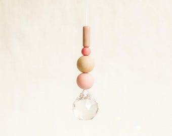 Rosa/Pinker Suncatcher | Sonnenfänger | mini Discokugel | Sommer | Dopamin Dekor