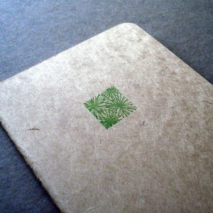 Palm Fronds Letterpress Moleskine Journal