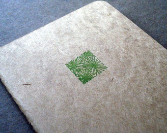 Palm Fronds Letterpress Moleskine Journal