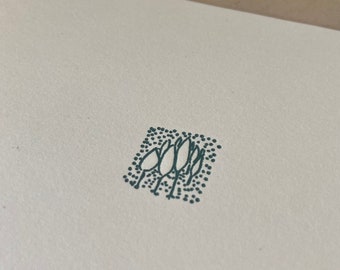 Poplar Forest Letterpress Card, note card, blank card