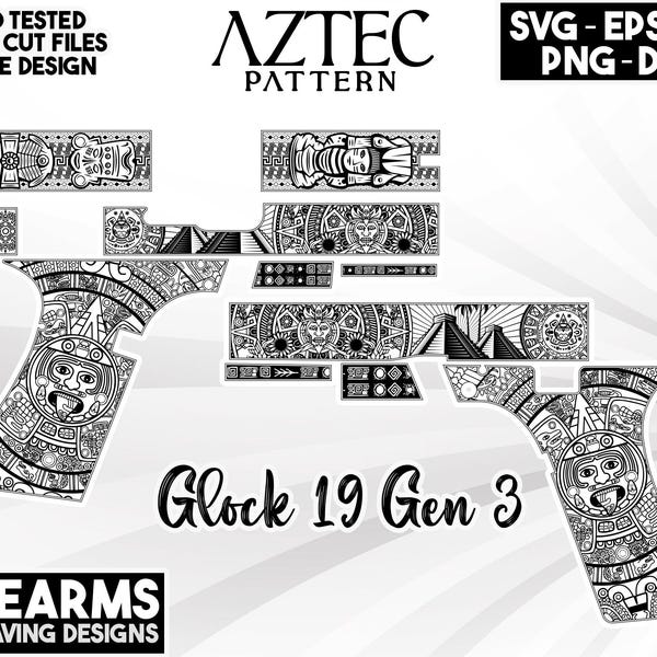 Glock 19 Engraving Vector - Etsy