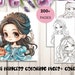 Chibi Princess Coloring Pages, Printable Coloring Pages, Kids Coloring ...