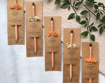 Engraved Seed Pencils: Corporate Logo Gifts for Employees