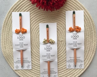 Custom Seed Pencil: Sustainable Company & Event Gifts