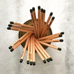 Personalized Seed Pencils: Recycled, Plantable Eco Favors