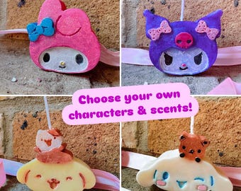 Kawaii Sanrio Scented Candles Choose Your Own Scent and Character My Melody, Kuromi, Cinnamoroll & Pompompurin Set of 2 Gift Set Novelty