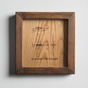 TBM Avenger | Personalized Pilot Plaque | Aviation Gifts for Pilots | Airport Wall Art