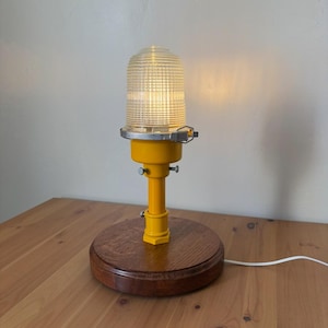 Authentic Runway Light Desk Lamp | Aviation-Inspired Desk Lamp | Runway Beacon Desk Lamp | Aviation Gift | Pilot Gift | Airport | Runway
