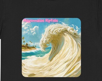 Mayonnaise Riptide - Surf Rock and 80s Punk Rock Band T-Shirt | Band Tee | Unisex Music Shirt