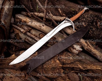 The Hobbit Orcrist Handmade Replica Sword of THORIN Oakenshield Fantasy Cosplay, Christmas Gift For Boyfriend