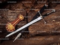 Handmade Legendary Anduril Steel Sword of King Elessar's Viking Sword Master Sword Replica Gift For Boyfriend Christmas Gift For Him