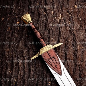 Handmade Percy Jackson Riptide Sword Replica, Magical Pen to Sword, Fantasy Cosplay Props, gift For Him image 11