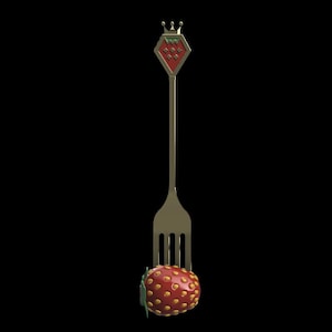 Strawberry Miku Fork - 3D files for 3D Print