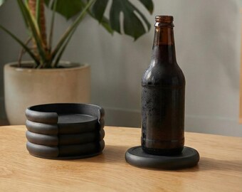 Juego 3 en 1 personalizado y abridor de botellas con soporte, grabado personalizado, regalo de bar moderno.