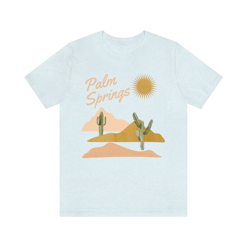 Palm Springs T-Shirt Palm Springs California Shirt Palm Desert Shirt Desert Life Palm Springs Regalo Palm Springs Bachelorette immagine 5
