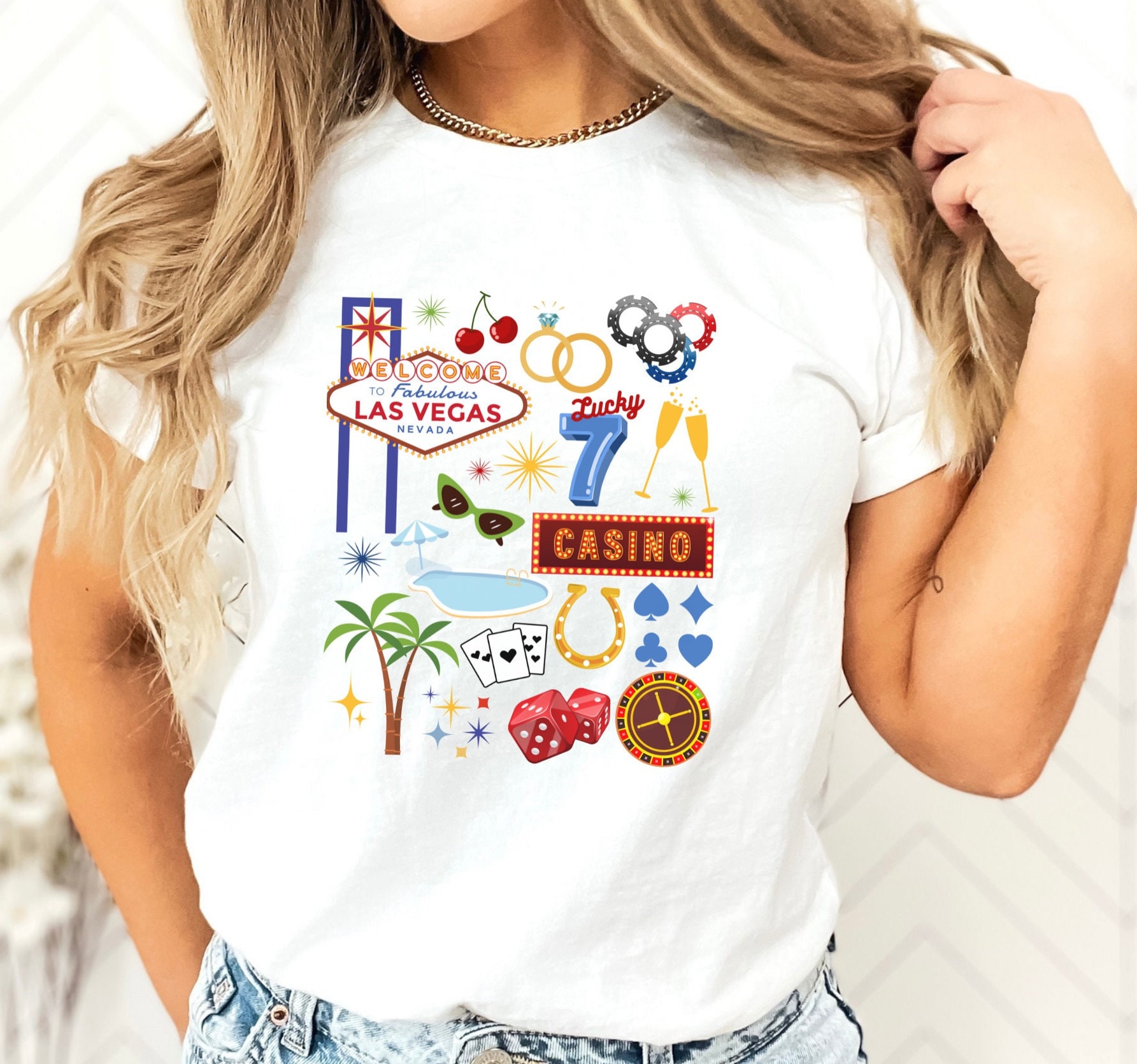 Las vegas t shirt - Etsy 日本